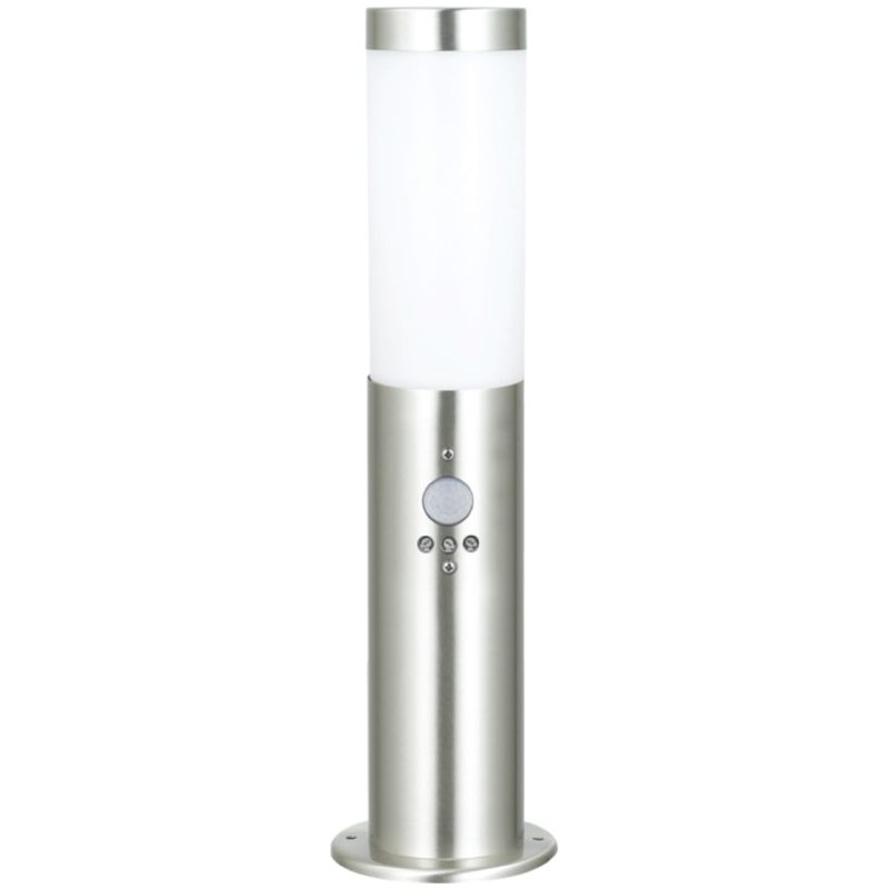 103109_Wegeleuchte Edelstahl, H45 cm, Bewegungsmelder