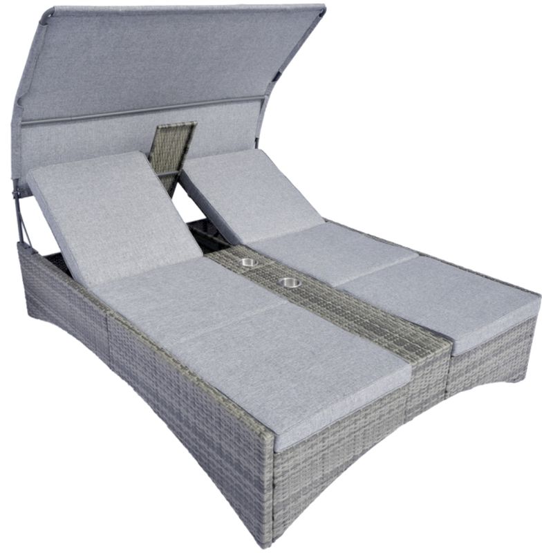 970408_Doppelliege PESCARA, inkl. Sonnenblende