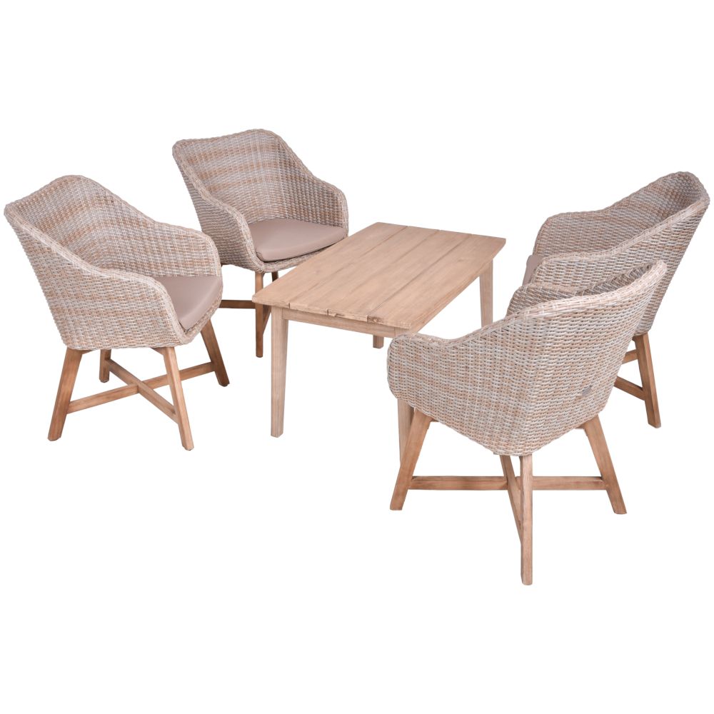 985147-2_Tischgruppe PUEBLO/OAKLAND Set 01, 5-tlg.